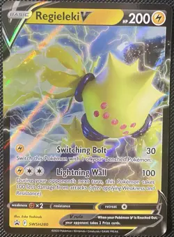 Regieleki V SWSH280 SWSH: Sword & Shield Promo Cards Holo - Pokemon Card - Image 1