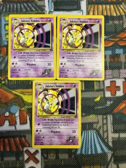 Pokemon Gym Challenge 58/132 Sabrina's Kadabra Pokemon Card (x3) - Set Of 3 💎🔥 - Image 1