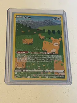 Ditto GG22/GG70 Crown Zenith: Full Art Holo Pokemon Trading Card - Image 3