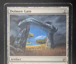 MTG Dolmen Gate- DAMAGED -Lorwyn Magic the Gathering Card # 256 - Image 3