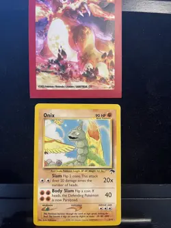 Onix 3/18 Southern Islands Non-Holo WOTC Vintage Pokemon Card 216🔥MP🔥 - Image 1