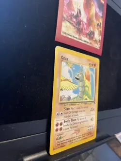 Onix 3/18 Southern Islands Non-Holo WOTC Vintage Pokemon Card 216🔥MP🔥 - Image 3