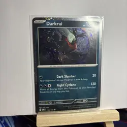 Darkrai 136/197 Cosmos Holo Rare Promo Obsidian Flames Pokemon Card NM - Image 1
