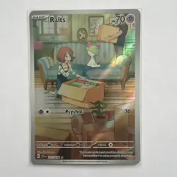 Pokemon TCG Ralts Scarlet & Violet Base Set Holo Illustration Card 211/198 - Image 1