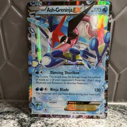 Pokemon Ash-Greninja EX Oversized Holo Promo XY133 Jumbo Cards Basic HP 170 - Image 1