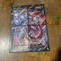 Mewtwo V-UNION [Set of 4] SWSH: Sword & Shield Promo Cards Holo - Image 1