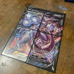 Mewtwo V-UNION [Set of 4] SWSH: Sword & Shield Promo Cards Holo - Image 2