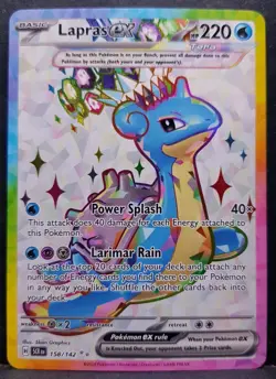Lapras ex 158/142 Stellar Crown Tera Shiny Pokemon Pokemon Card English NM - Image 1