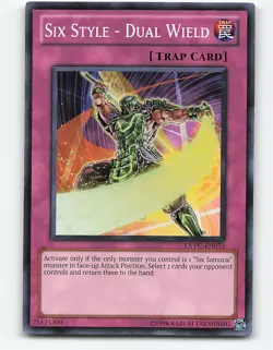 Six Style - Dual Wield #EXVC-EN073 Yugioh Card - Image 1