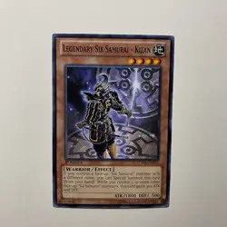 Yu-Gi-Oh TCG Card | Legendary Six Samurai - Kizan SDWA-EN016 First Edition - Image 1
