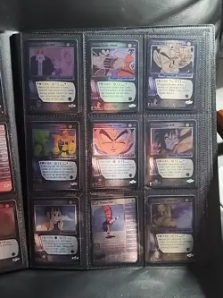 Vintage Dragon Ball Z CCG Card Lot Holo Foil 2000 Score Yamcha Tien Goku - Image 3
