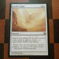 Mtg Idyllic Tutor VLP Morningtide Rare Enchantment Tutor Card - Image 1