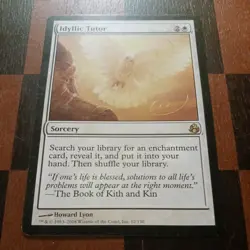 Mtg Idyllic Tutor VLP Morningtide Rare Enchantment Tutor Card - Image 2
