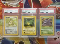 Vintage Pokemon Card Lot PSA Wotc Holo Promo Fire Pikachu Kangaskhan Muk - Image 1