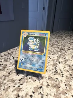 Pokemon TCG Blastoise Holo Unlimited Rare Card 2/130 Base Set 2 - Image 1