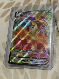 Flapple VMAX 019/163 - Battle Styles - Ultra Rare Holo Pokemon Card Near Mint - Image 1