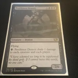 Pestilence Demon - Rise of the Eldrazi #124/248 MTG Magic The Gathering - Image 1