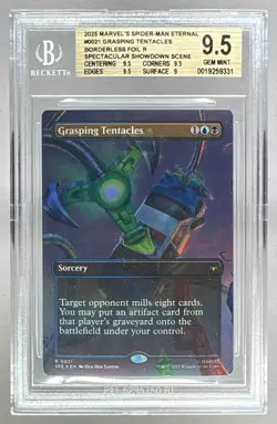 9331 Grasping Tentacles 2025 MTG Marvel's Spider-Man #0021 Foil BGS 9.5 - Image 1