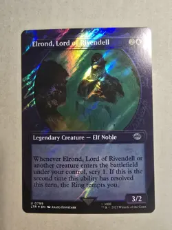 Elrond, Lord of Rivendell (Showcase) (Surge Foil) Universes Beyond: Lotr - Image 1