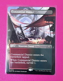 *Commercial District* (Borderless) -Murders at Karlov Manor (MKM) #324- NM Rare - Image 1