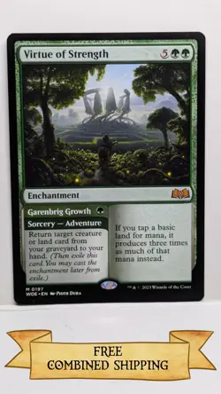 Virtue of Strength Wilds of Eldraine Regular - Image 1