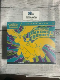Pokemon TCG Mega Evolution Ascended Heroes Elite Trainer Box (ETB) - SHIPS NOW - Image 1