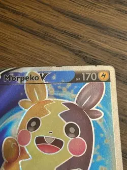 Pokemon Morpeko V 190/202 Sword & Shield Base Full Art Ultra Rare Holo - MP - Image 5