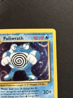 [LP] Poliwrath 13/102 Holo 1999 Base Set Unlimited Pokemon TCG WOTC Vintage - Image 5