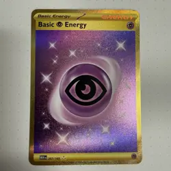 Basic Psychic Energy 207/165 Sv: Scarlet & Violet 151 Holo Hyper Rare Pokemon NM - Image 1