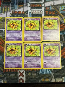Heavily Played Dark Kadabra - 39/82 - Uncommon - Pokemon Team Rocket (x6) 💎🔥 - Image 1