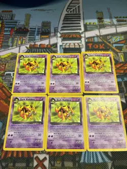 Heavily Played Dark Kadabra - 39/82 - Uncommon - Pokemon Team Rocket (x6) 💎🔥 - Image 2