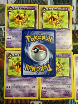Heavily Played Dark Kadabra - 39/82 - Uncommon - Pokemon Team Rocket (x6) 💎🔥 - Image 4
