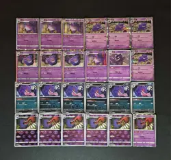 24 *Lot Pokemon TCG Chinese Gengar Master Ball Holo ca3ac E 041/125R JL89 - Image 1