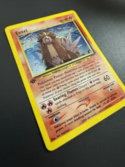 Pokemon Entei Neo Revelation 1st Edition Holo Rare 6/64 - Image 2