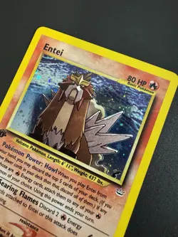 Pokemon Entei Neo Revelation 1st Edition Holo Rare 6/64 - Image 4