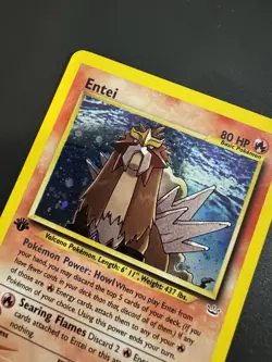 Pokemon Entei Neo Revelation 1st Edition Holo Rare 6/64 - Image 5