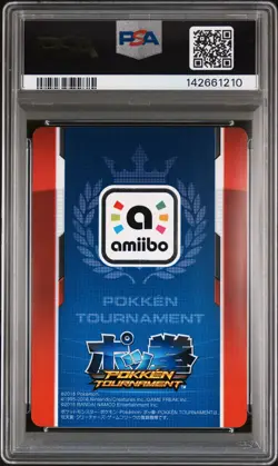 2016 POKEMON PROMO POKKEN TOURNAMENT JPN DARK MEWTWO PSA 10 - Image 2
