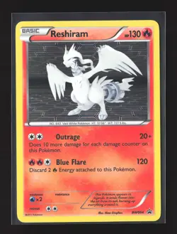 Pokemon Black and White Promos #BW004 Holo Promo Reshiram - Image 1