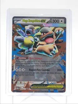 MEGA KANGASKHAN EX 2025 POKEMON MEGA EVOLUTION DOUBLE RARE J 104/132 Q5542 - Image 1