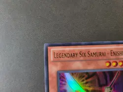 Yugioh Legendary Six Samurai - Enishi STOR-EN021 Unlimited Edition Ultra Rare NM - Image 3