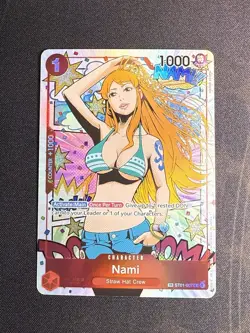 Nami ST01-007 OP-06 TR Treasure Rare Alt Art One Piece TCG CCG Card Game ENGLISH - Image 1