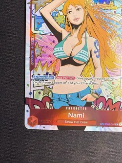 Nami ST01-007 OP-06 TR Treasure Rare Alt Art One Piece TCG CCG Card Game ENGLISH - Image 4