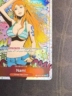Nami ST01-007 OP-06 TR Treasure Rare Alt Art One Piece TCG CCG Card Game ENGLISH - Image 5