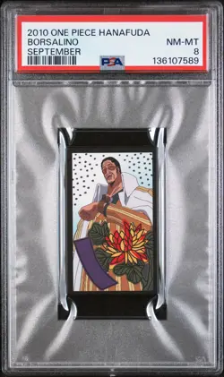2010 ONE PIECE HANAFUDA SEPTEMBER BORSALINO PSA 8 - Image 1