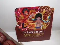One Piece Tin Pack Set Vol. 1 Display OP10 Royal Blood Sealed ENGLISH NEW Damage - Image 2