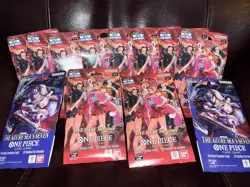 10 One Piece EB-03 Heroines Booster Pack English & 2 Op-14 Booster Packs - Image 3