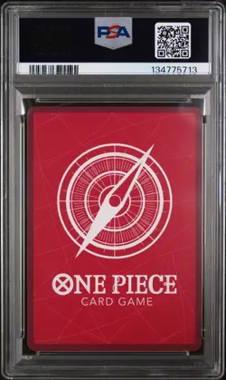 2025 ONE PIECE OP11-A FIST OF DIVINE SPEED ALTERNATE ART MONKEY D. LUFFY PSA 10 - Image 2