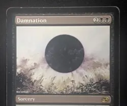 MTG Damnation- DAMAGED -Planar Chaos Magic the Gathering Card # 085 - Image 3