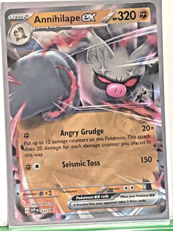 Annihilape ex 032 Sv: Scarlet & Violet Black Star Promo Cards Holo Free Shipping - Image 1