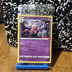 Hisuian Zoroark - 076/196 - GameStop Promo Rare - Pokemon Card - Sealed - Image 1